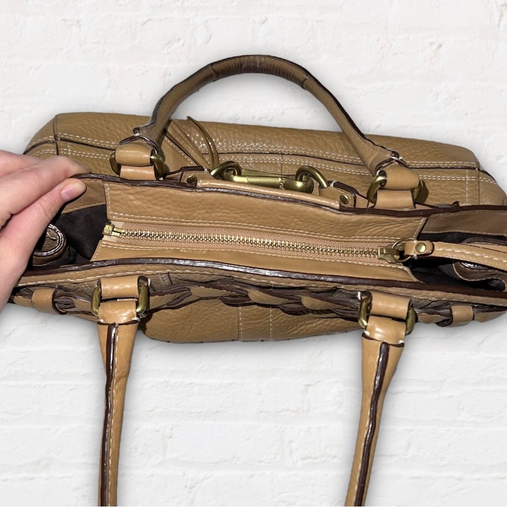 Coach Hampton Pebble Leather Purse - Picture 5 of 7